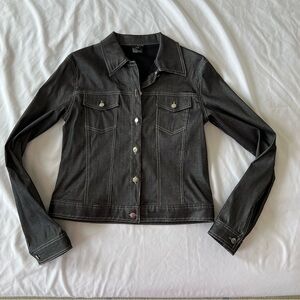 Kenzie Charcoal Jean Jacket
